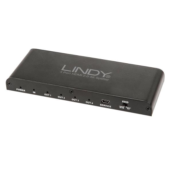 Lindy SPLITTER HDMI 2.0 10.2G  4 PORTE